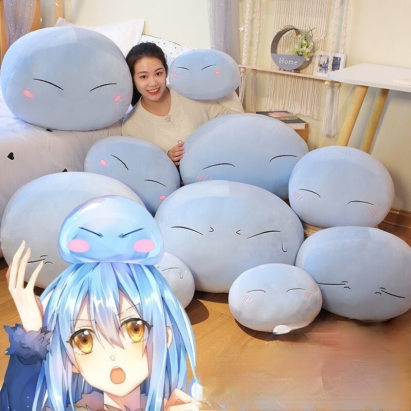 28cm-55cm Anime That Time I Got Reincarnated As A Slime Rimuru Tempest Cosplay Prop Plush Stuffed Do
