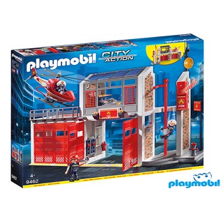 Playmobil 9462 CityAction Fire Station figure แอ็คชั่นฟิกเกอร์ ซิตี้แอคชั่น สถานนีดับเพลิง (PM-9462)