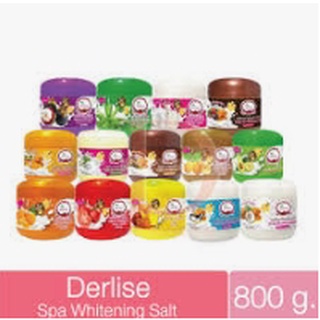 Derlise เดอลิเซ่ เกลือสปา ขัดผิว Derlise Spa Whitening Salt ขนาด 800 กรัม