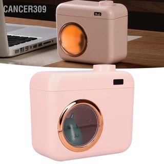 Cancer309 เครื่องทําความชื้น รูปกล้อง สีชมพู พร้อมไฟ ชาร์จ Usb แบบพกพา สําหรับบ้าน