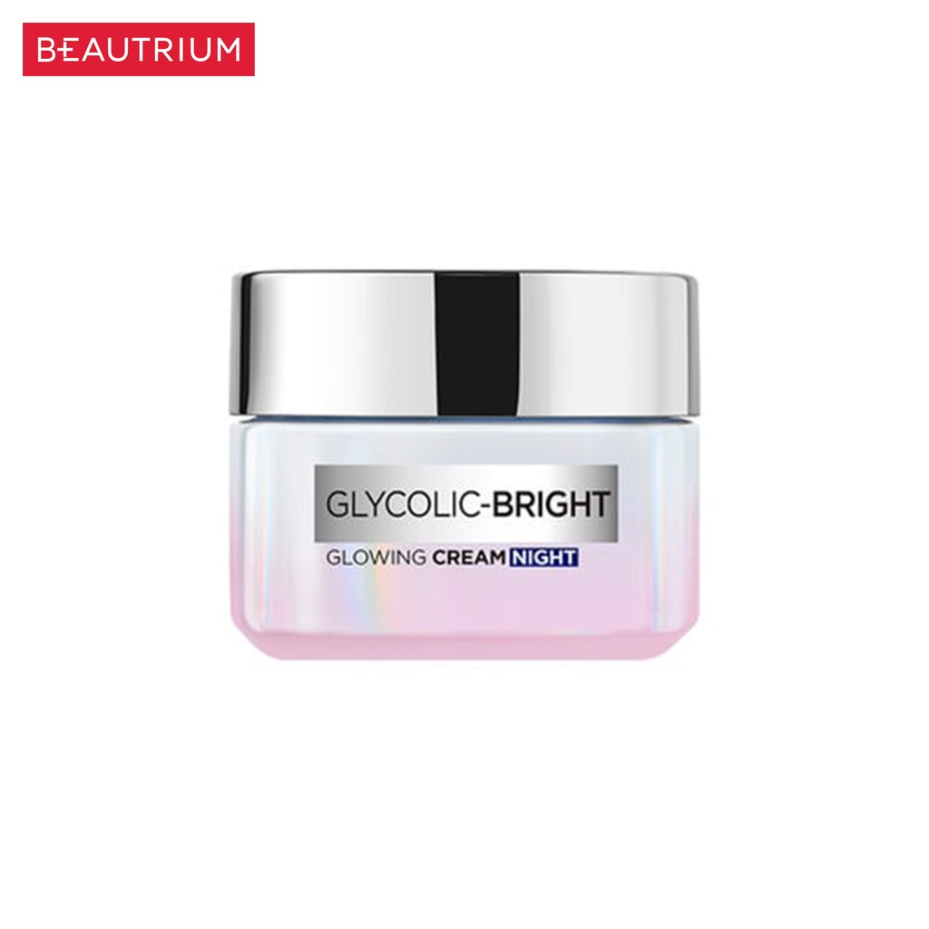 L'ORÉAL PARIS كريم ليلي Glycolic-Bright Glowing ‏50 مل — صورة 2