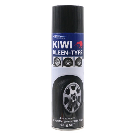 KIWI KLEEN-TYRE  กีวี น้ำยาเคลือบเงายางรถยนต์ 400 กรัม