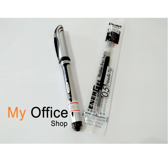 ปากกา Pentel รุ่น LiQuid Gel Ink 0.5 mm. ball *พร้อมไส้ | Shopee Thailand