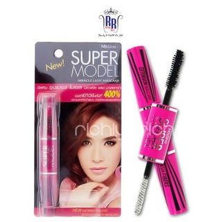 🔸แท้|ส่งไว🔸MISTINE มาสคาร่า Super Model Mascara ปัดขนตา ซุปเปอร์ โมเดล มิสทีน ริชชี่ริช