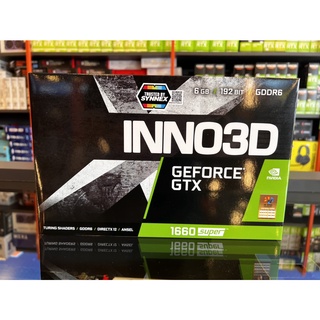 การ์ดจอ VGA Card GTX 1660 Super 6GB INNO3D Twin X2