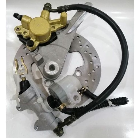 LC135 5S 5SPEED/LC135 V8 เบรกหู Fi (ชุดเต็ม) ดิสก์เบรก BALAKANG CALIPER LC135 5S + MASTER PUMP LC135