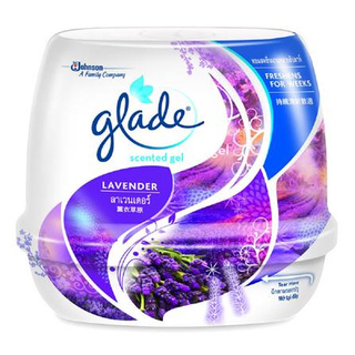 เจลปรับอากาศ GLADE SCENTED 180 กรัม กลิ่นลาเวนเดอร์ ให้ความหอมสดชื่นยาวนาน และกลบกลิ่นอันไม่พึงประสงค์