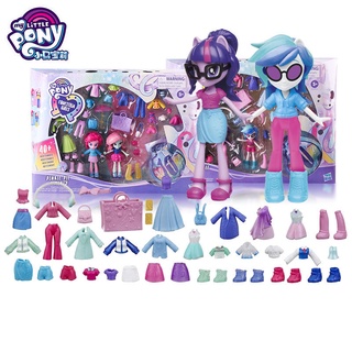 ✶๑Hasbro My Little Pony My Little Pony Equestria Girl แฟชั่นใหม่ที่ดีที่สุด Friend Twilight Girl Dress Up Toy E9243