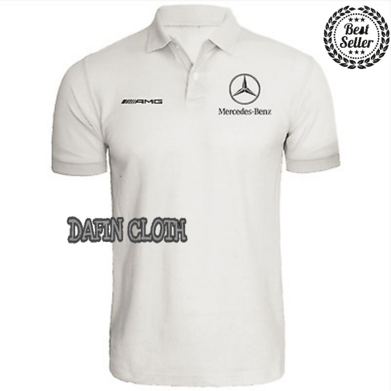 เสื้อโปโล เสื้อคอปกผู้ชาย Mercedes Benz Mercy Amg