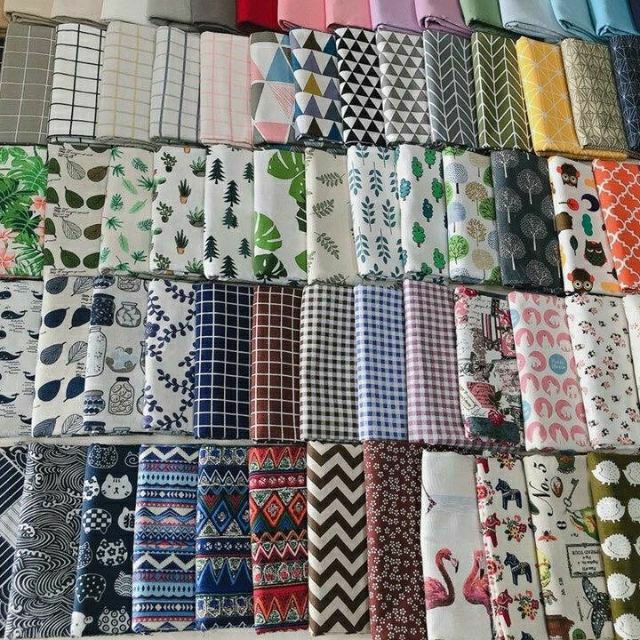 CANVAS FABRIC/FLOWER CANVAS สําหรับถ่ายสินค้า ผ้าคลุมโต๊ะ แฮนด์เมด (บุลป)