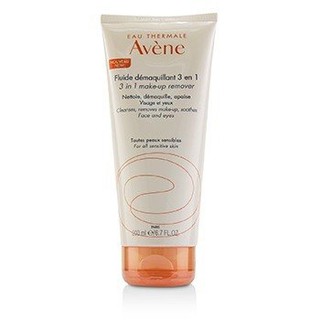 AVENE 3 In 1 Make-Up Remover (Face &amp; Eyes) - For All Sensitive Skin Size: 200ml/6.7oz