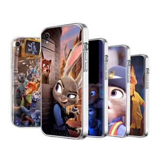 เคสใส แบบนิ่ม ลาย Zootopia WI-198 สําหรับ Motorola Moto E7 E7I Plus Edge 20 Fusion S30 Power Lite E20 Pro