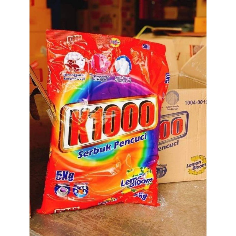 ผงซักฟอกK1000 ขนาด 5 kg