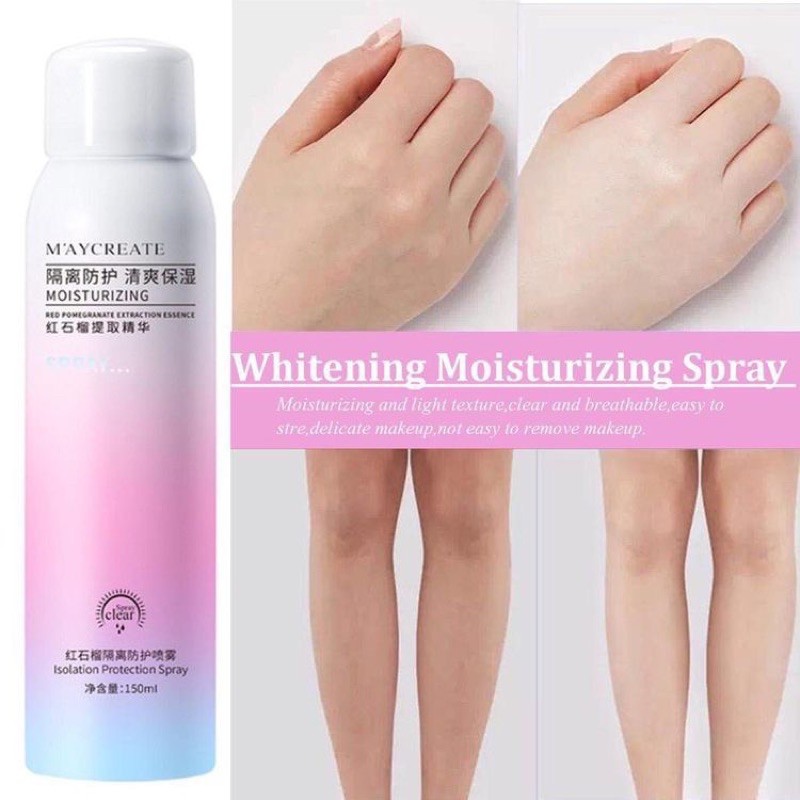 สเปรย์กันแดด M'AYCREATE ของแท้100% Isolation Protection Spray 150ml.