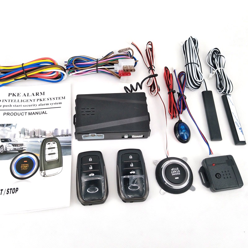 Sq888-x5 Toyota anti-theft Car Alarm Passive Keyless One ปุ่มเริ่มต้นรีโมทคอนโทรลระบบ Auto Central L