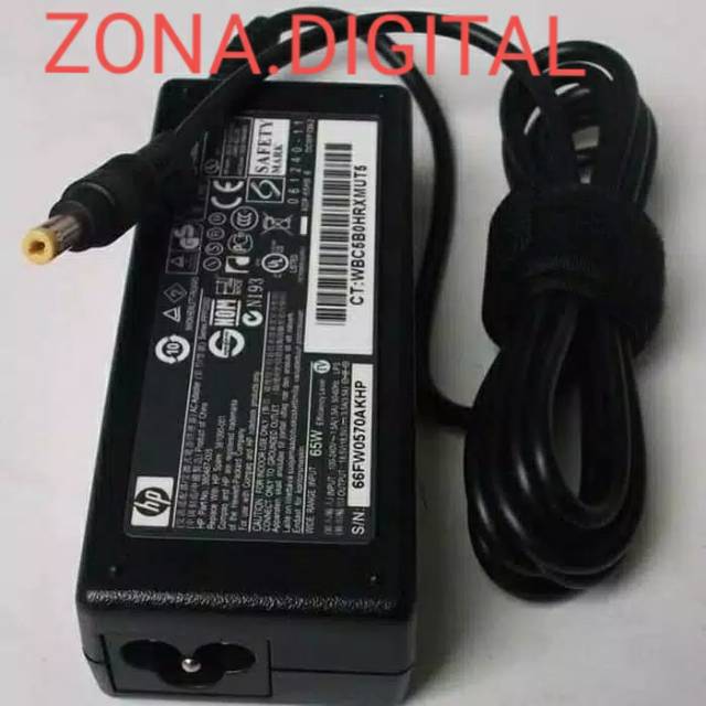 HP 500 510 515 520 V3000 CQ510 CQ520 18.5V 3.5A ที่ชาร์จแล็ปท็อป ADAPTER