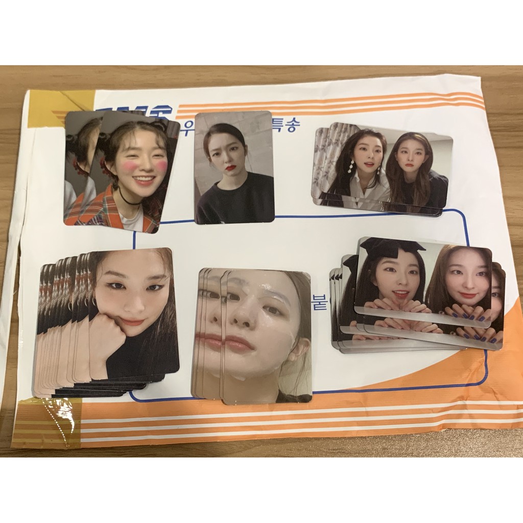 [ส่งฟรี] การ์ด โปสการ์ด โปสเตอร์พับ อัลบั้มเปล่า ของแท้ จาก Red Velvet - Irene & Seulgi - Monster [B