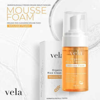 [Set 2] Vela Organic Rice Cleansing Mousse Foam มูสโฟมข้าวญี่ปุ่นเนื้อนุ่ม