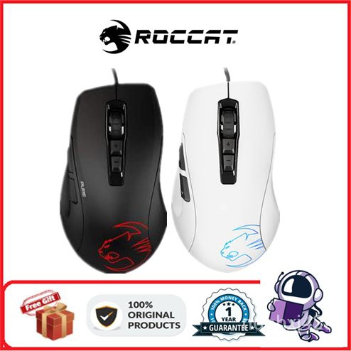 ท งหมดจ ด Roccat Kone Pure Sel เมาส เล นเกมแบบใช สายขนาดเล ก Shopee Thailand