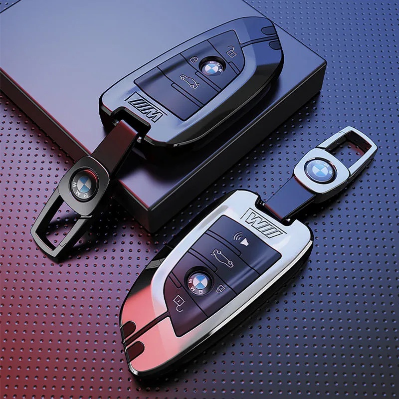 เคสกุญแจโลหะผสมสังกะสี BMW ปลอกกุญแจรถ BMW 3 series 5 series BMW X3 BMW X5 BMW X6 ที่หุ้มพวงกุญแจรถย