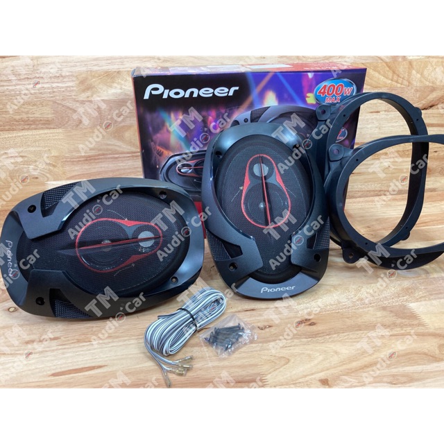 ฐานรองลำโพงตรงรุ่น ALLNEW D-MAX (คู่หน้า) + ลำโพง ขนาด 6x9” PIONEER TS-R6951S 400Watts จำนวน 1คู่