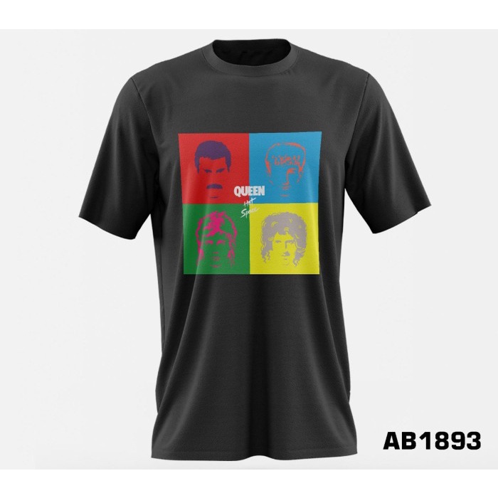 เสื้อยืด Queen Hot Space Band Cool Distro Music มีจําหน่ายในขนาดจัมโบ้ - XS