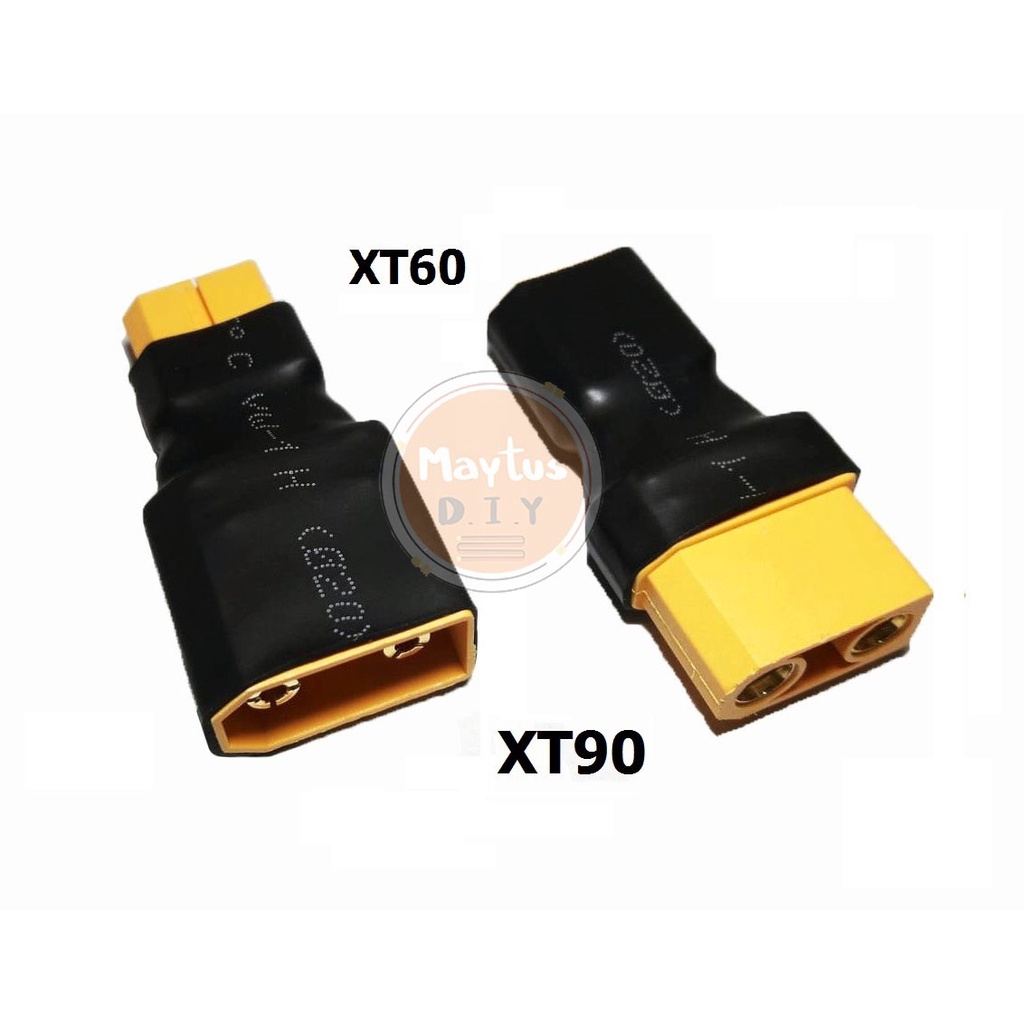 [[ส่งจากไทย]] Connector Plug XT60 to XT90 (สำหรับเชื่อมต่อหัวปลั๊ก2ขนาด)
