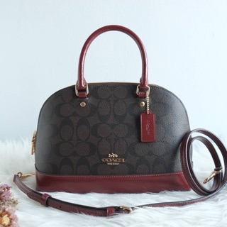 Coach F27583 F31977 Mini sierra satchel ทรงโดมมินิ