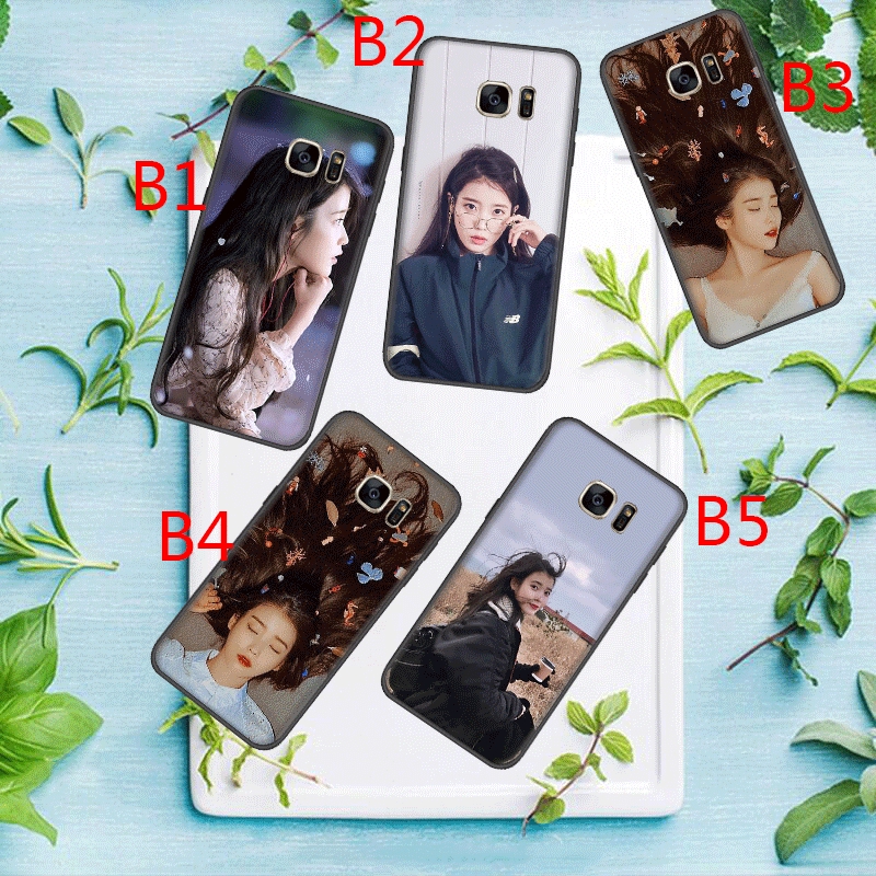 SAMSUNG IU-Ji Eunเคสโทรศัพท์แบบนุ่มสําหรับSamsung S6 S7 EdgeสําหรับSamsung S8 S9 S10E Plus Cover