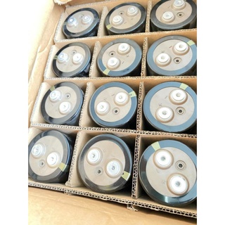 CAPACITOR 6800UF 450V ขนาด76×190mm  Hitachi Capacitor  ใหม่ แท้ 6800F500V  บวก-ลบ20% วัดค่าได้ตามเกณฑ์ทุกตัว 6800uf