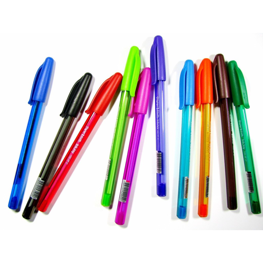ปากกา ปากกาเปเปอร์เมทอิงค์จอย 100  0.7 F Paper Mate สีหมึกตามสีปากกา