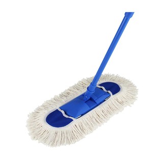 ไม้ม็อบถูพื้น ไม้ม็อบดันฝุ่นผ้าฝ้ายด้ามตรง ไม้ถูพื้น DUST COTTON MOP STRAIGHT HANDLE ไม้ถูพื้นและไม้กวาด คุณภาพ