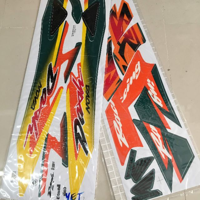 สติ๊กเกอร์ DASH 2001 แดช ปี 2001เคลือบเงา เนื้อดี ติดทน ไม่ซีด - รูปที่ 2