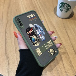 เคส สำหรับ OPPO A31 2020 กรณี Creative NASA America Space นักบินอวกาศแห่งชาติ Frosted โปร่งใสเคสใส่โทรศัพท์คลุมทั้งหมดกล้องปกป้องกรณี Hard Case สำหรับชายสำหรับชาย เคสมือถือ case กันกระแทก