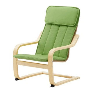 POANG อาร์มแชร์สำหรับเด็ก Child chair 47*68 cm(เขียว)