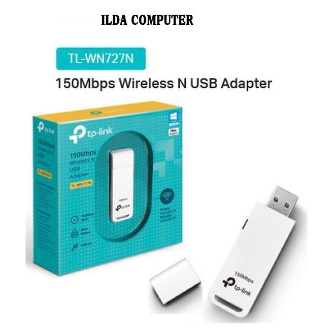 TP-LINK TL-WN727N อะแดปเตอร์ USB WiFi 150Mbps ไร้สาย TPlink 727n 727