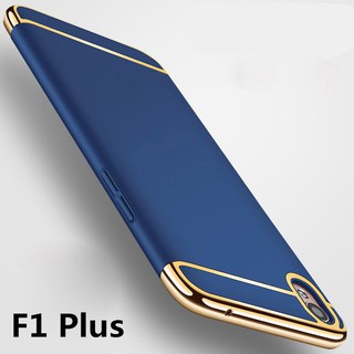 OPPO F1 R9 Plus 360ป้องกันเต็มรูปแบบเคสแข็ง 3in1 Full Body OPPOR9 R9Plus Case Cover พีซีกรณีพลาสติกซองมือถือครอบ