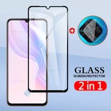 2 in 1 HD เลนส์ฟิล์มนิรภัย Vivo S1 Pro V5 V5S V7 V9 V11 V11i V15 Y95 เลนส์กล้องด้านหลังกระจกป้องกัน