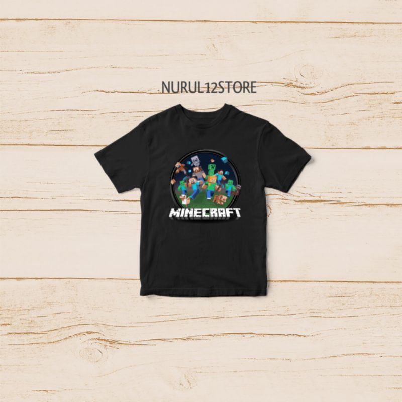 KIDS CLOTHES/KIDS MINECRAFT เสื้อยืด