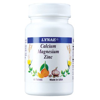 LYNAE Calcium Magnesium Zinc Vitamin USA ไลเน่ แคลเซียม แมกนีเซียม สังกะสี ลดอาการปวดศรีษะไมเกรน