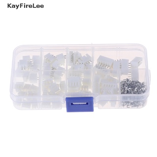 Kayfirelee 230 ชิ้น Xh2.54 2P 3P 4P 5 Pin 2.54 มม. ชุดขั้วต่อเทอร์มินัล Jst ช้อปปิ้ง