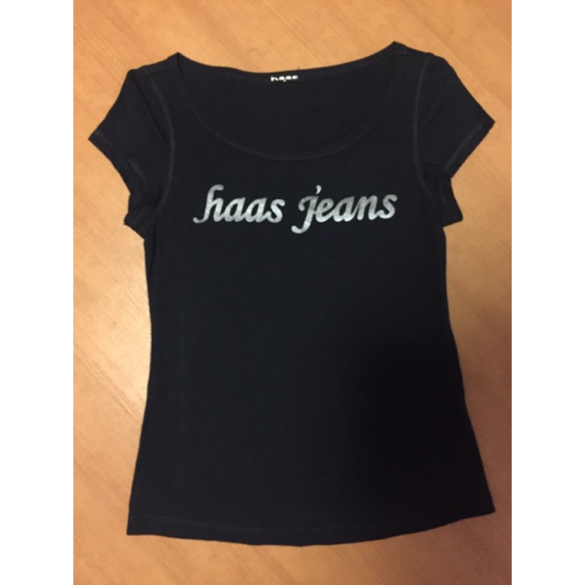 เสื้อยืดสีดำ hass สภาพนางฟ้า