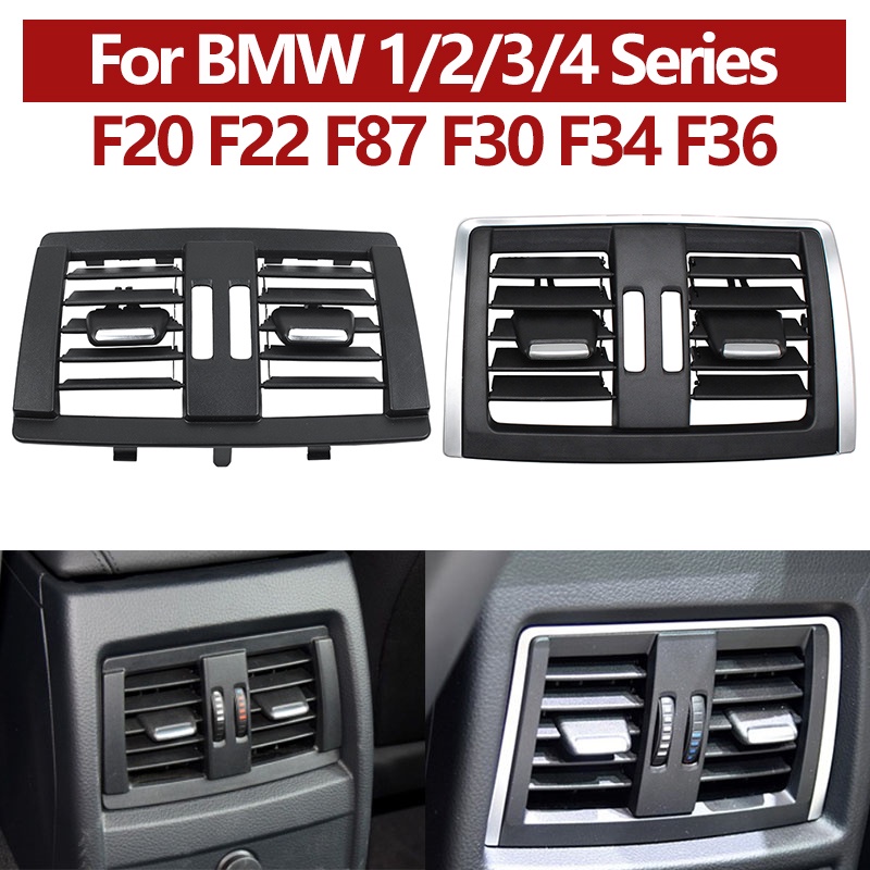 ฝาครอบช่องระบายอากาศเครื่องปรับอากาศด้านหลัง สําหรับ BMW 3 Series 1S 2S 4S F30 F31 F34 F35 F20 F87 F