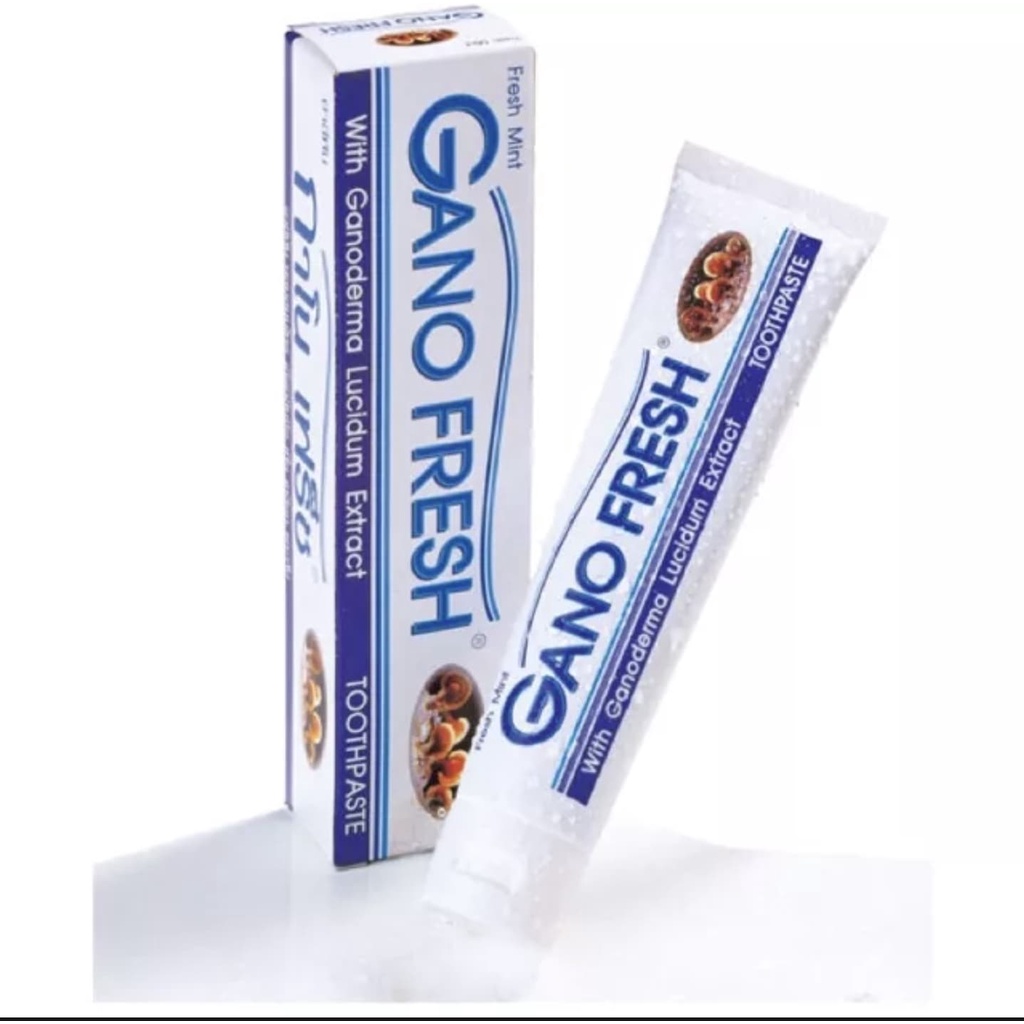 [ กาโน ] ยาสีฟัน ผสมเห็ดหลินจือ GANO FRESH