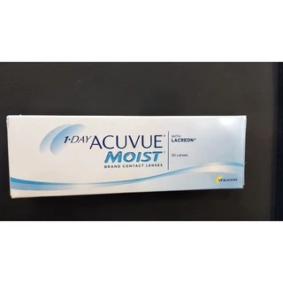 1-DAY Acuvue Moist [Base curve 8.5/9.0] (30ข้าง/กล่อง) **สายตาสั้น** -ไม่มี 2 แถม 1-
