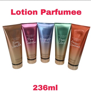 Victorias Secret Body Lotion perfume 236 ml. โลชั่นหอม บำรุงผิวกาย กลิ่นหอมติดทนนาน ผลิต 12/2021