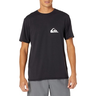 T-shirt  Quiksilver เสื้อเชิ้ตแขนสั้น แดด UPF 50 สําหรับผู้ชายS-5XL