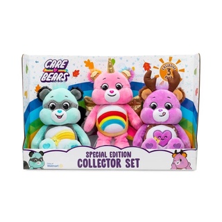 (ของแท้100%) NEW 2022 Care Bears 9" Bean Plush - Fall Theme 3-Pack