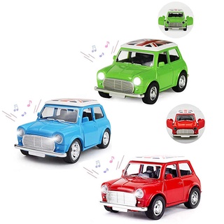 รถเหล็กมินิคูเปอร์ 1:38 มีเสียง-ไฟ &gt; Die-Cast Alloy Car