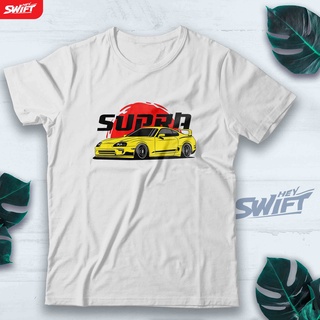 [COD]เสื้อยืด พิมพ์ลาย Toyota Supra JDM DISTROS-5XL